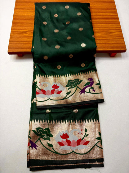 Kadiyal Paithani Silk Sarees