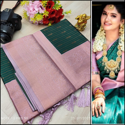 Semi Silk Vaira Oosi Sarees