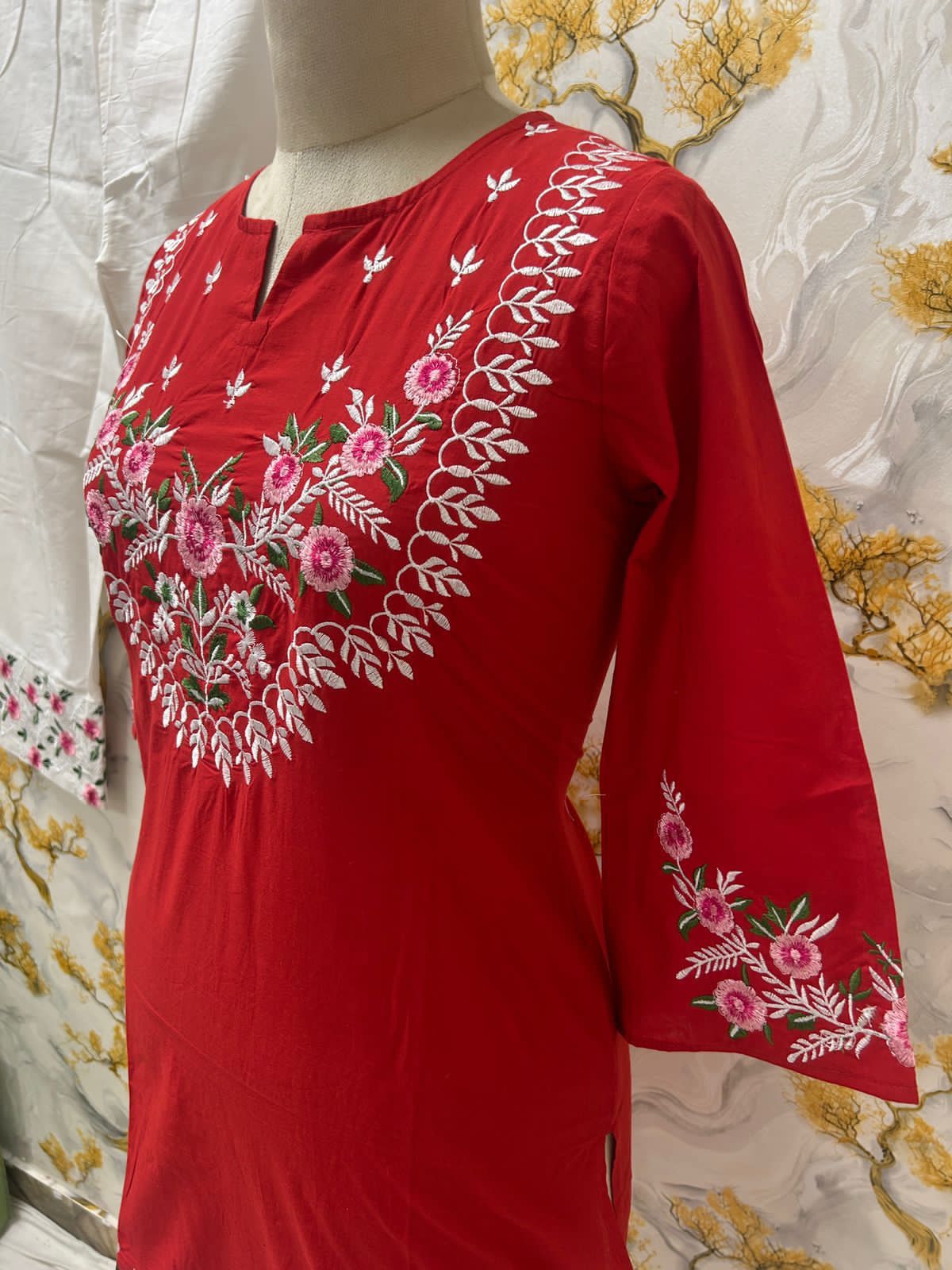 Cotton Slub Kurti Pant