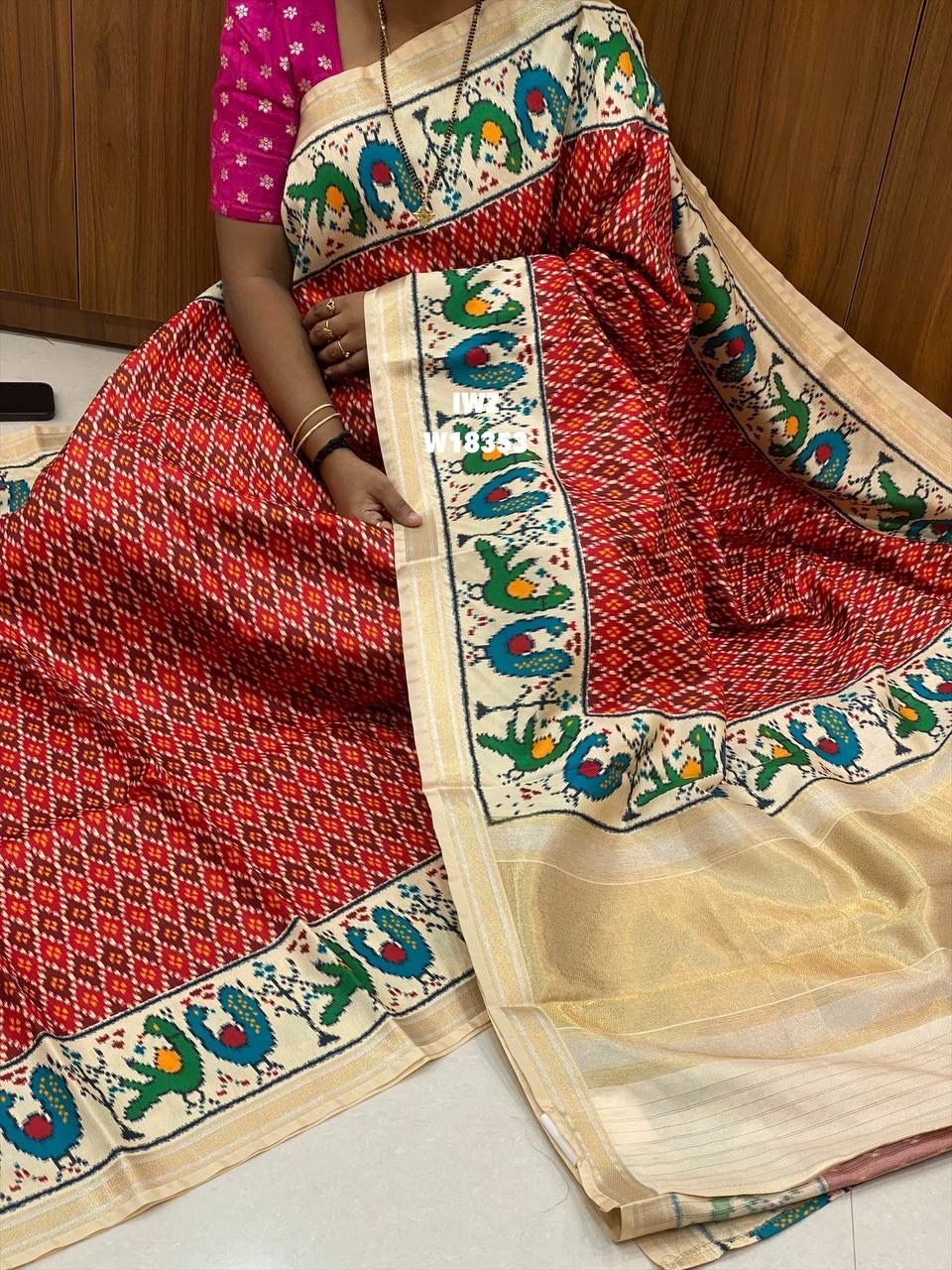 Patola soft silk saree