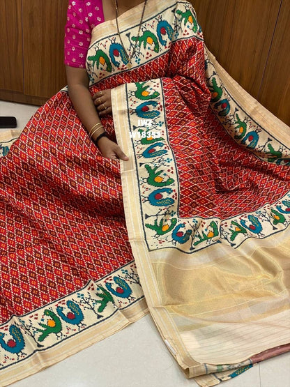 Patola soft silk saree