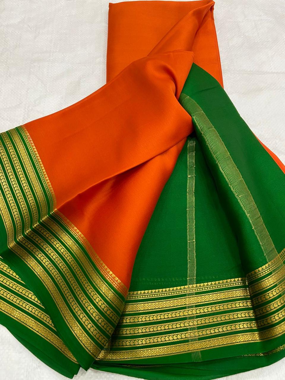 Mysore Silk Sarees 60 gsm