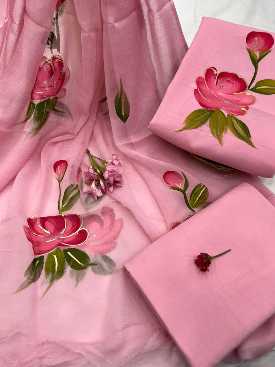 Cotton Bagru Print Dress Materials