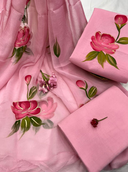 Cotton Bagru Print Dress Materials