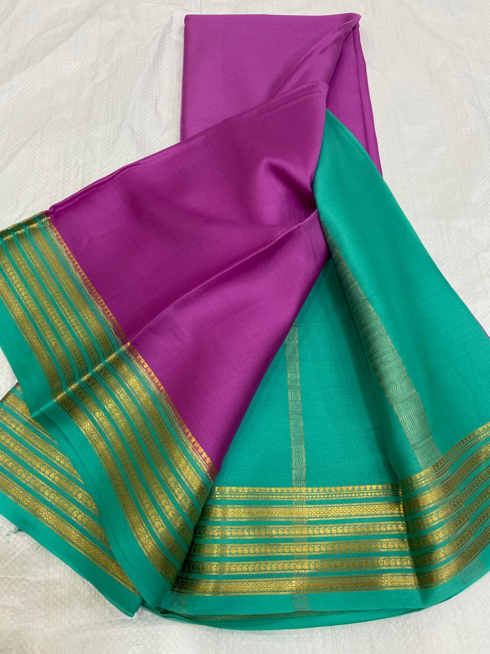 Mysore Silk Sarees 60 gsm