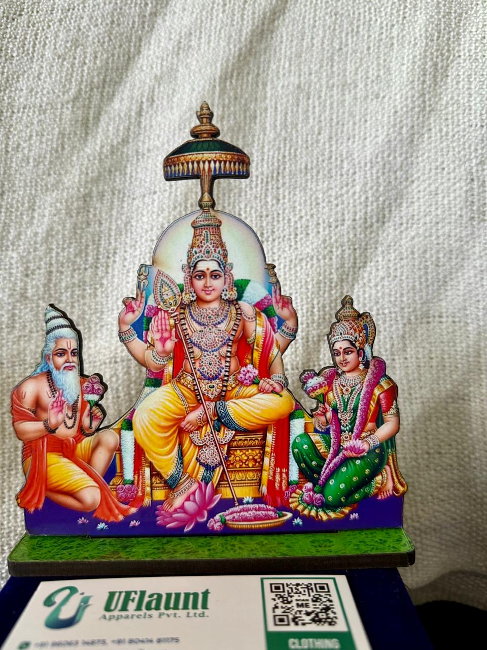 Lord Murugan Arupadai Veedu Cutouts