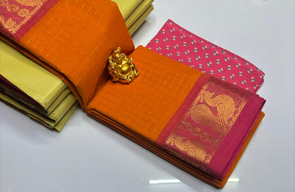 Kanchi Sungudi Cotton Sarees