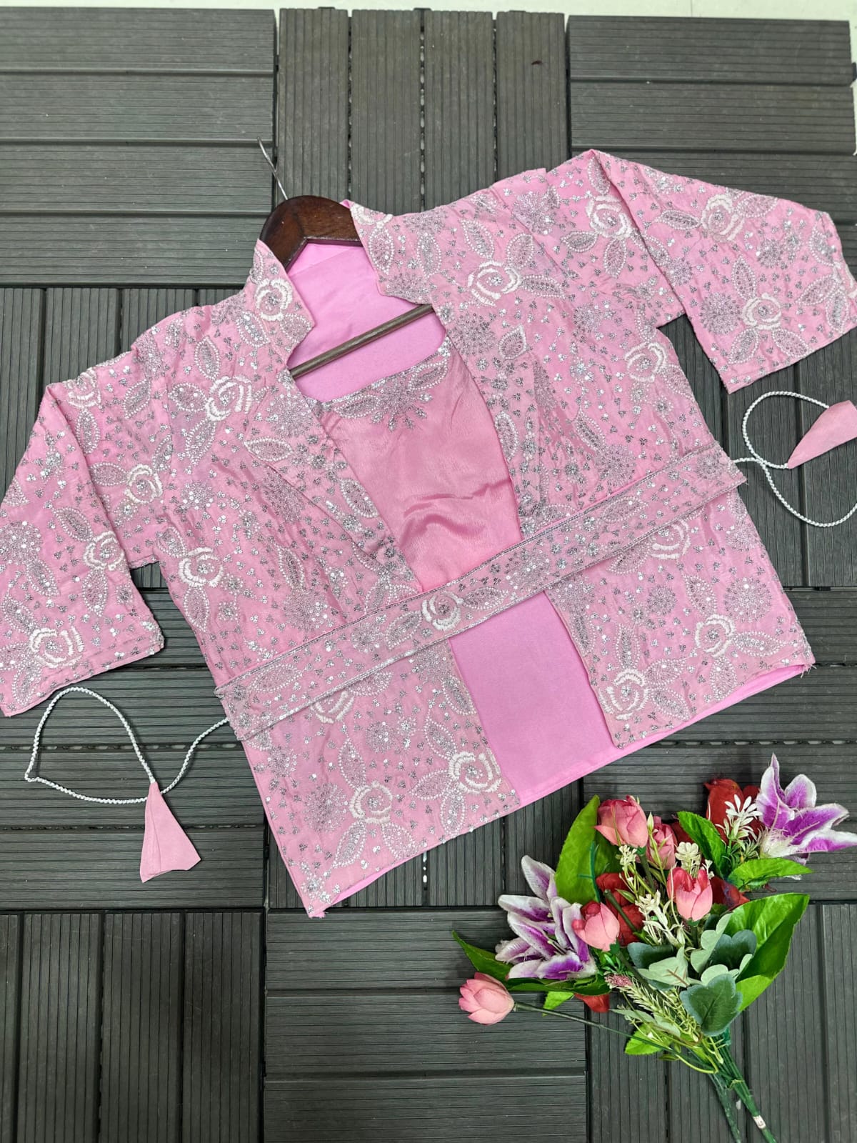 Readymade Saree Georgette