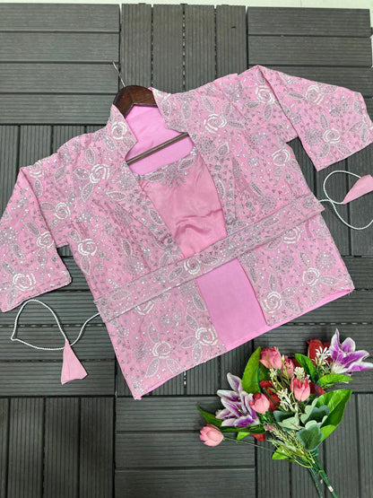 Readymade Saree Georgette