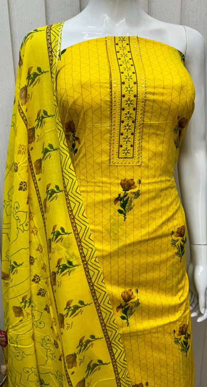 Jaipur Cotton Dress Material