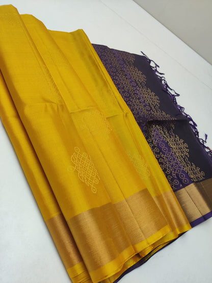 Tissue Border Kanchi Silk Sarees