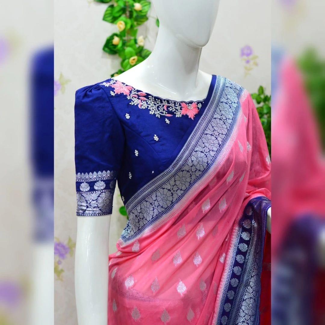 Banarasi Georgette Saree