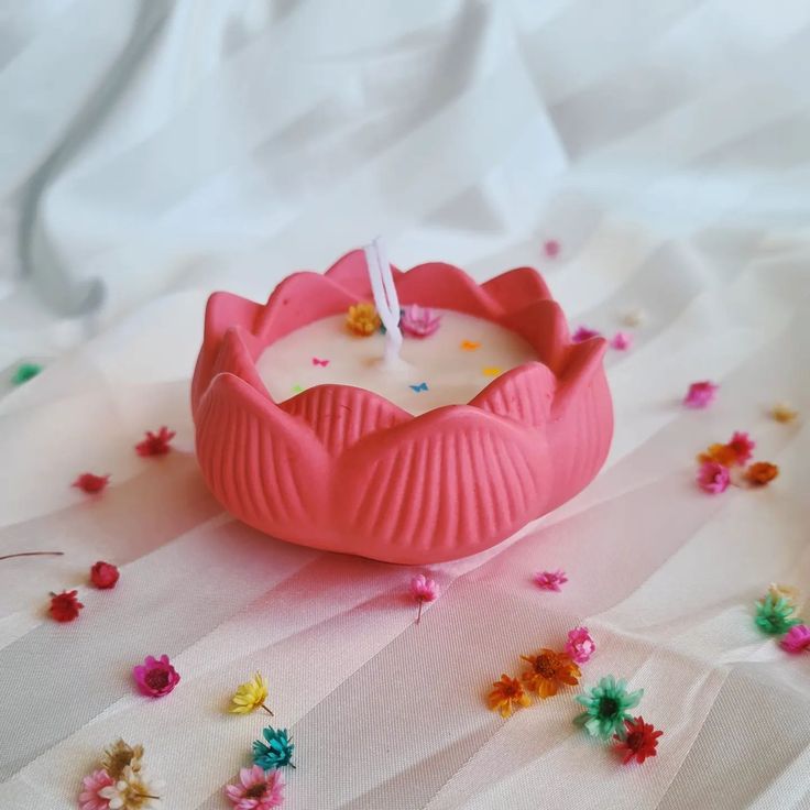 Scented Flower Bouquet Candles