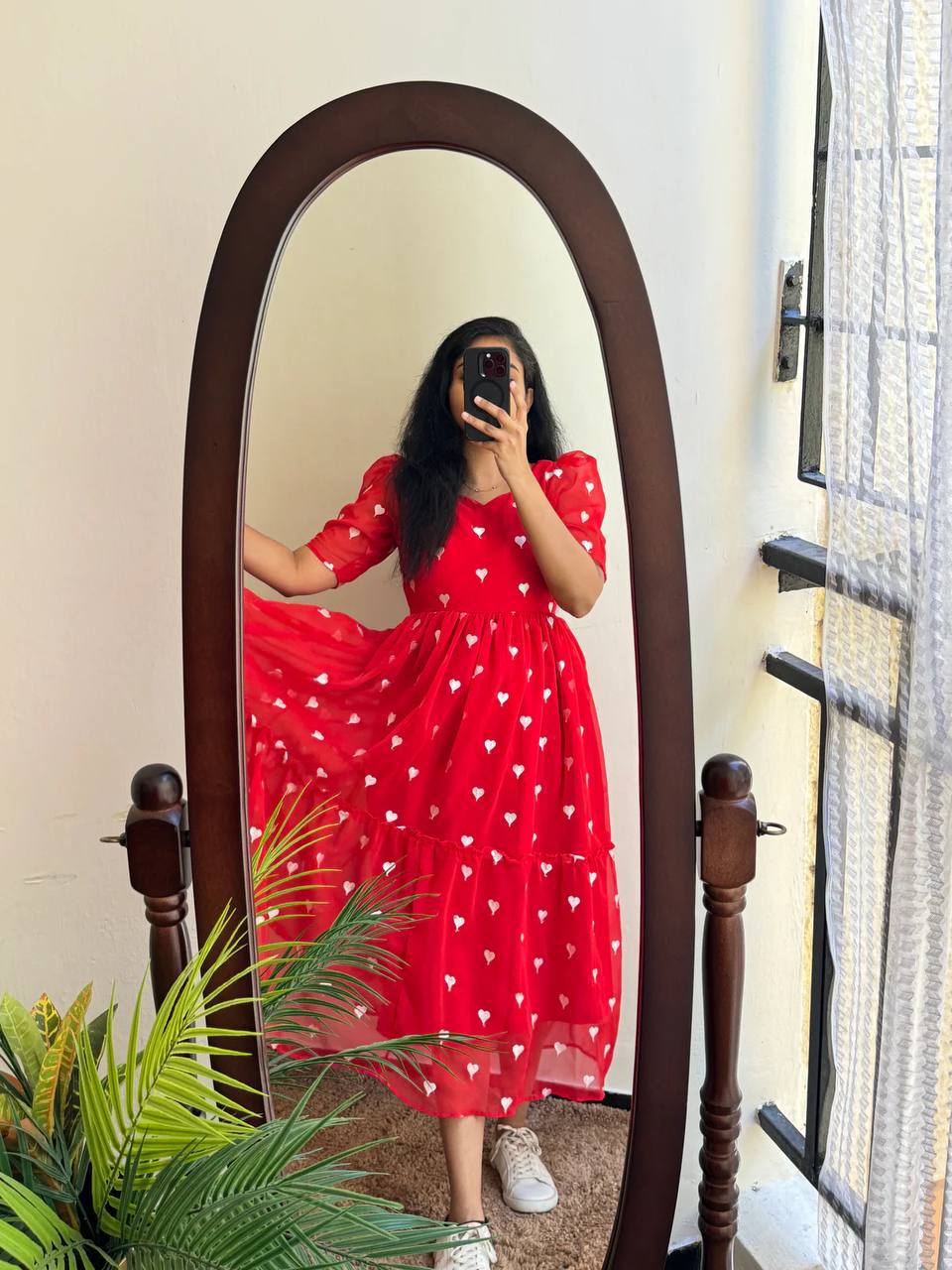Georgette Midi Dress
