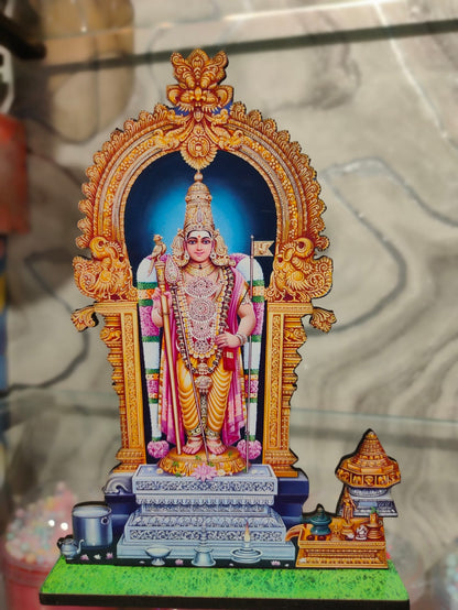 Lord Murugan Arupadai Veedu Cutouts