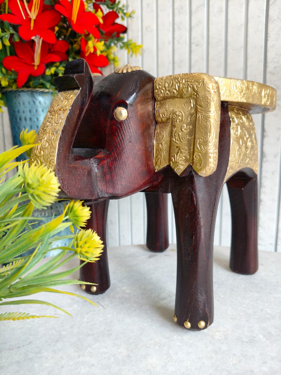 Elephant stools in Pair