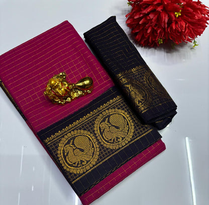 Kanchi Sungudi Cotton Sarees