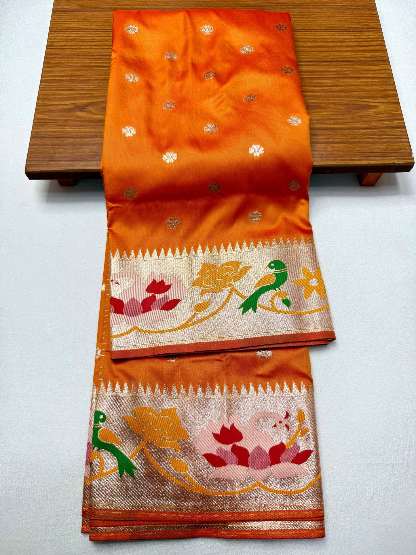 Kadiyal Paithani Silk Sarees