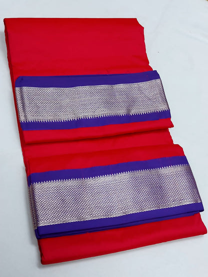 Madisar 9 yards Semi Silk Sarees