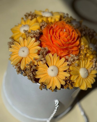 Scented Flower Bouquet Candles