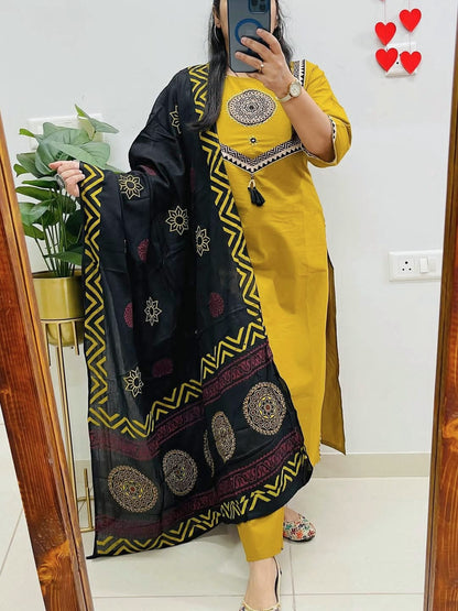 Cotton Readymade Salwar Sets