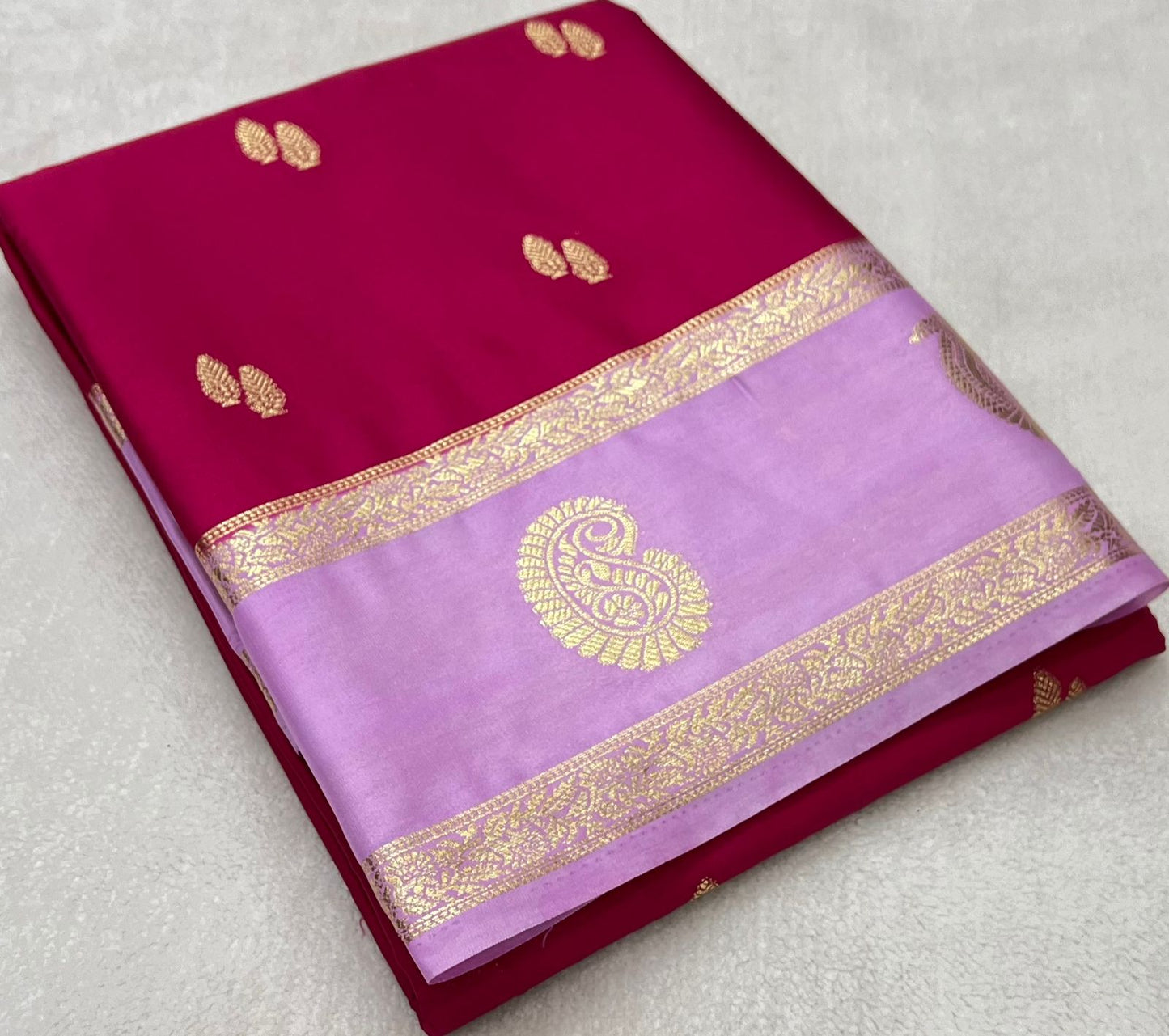 Semi Mysore Silk Sarees