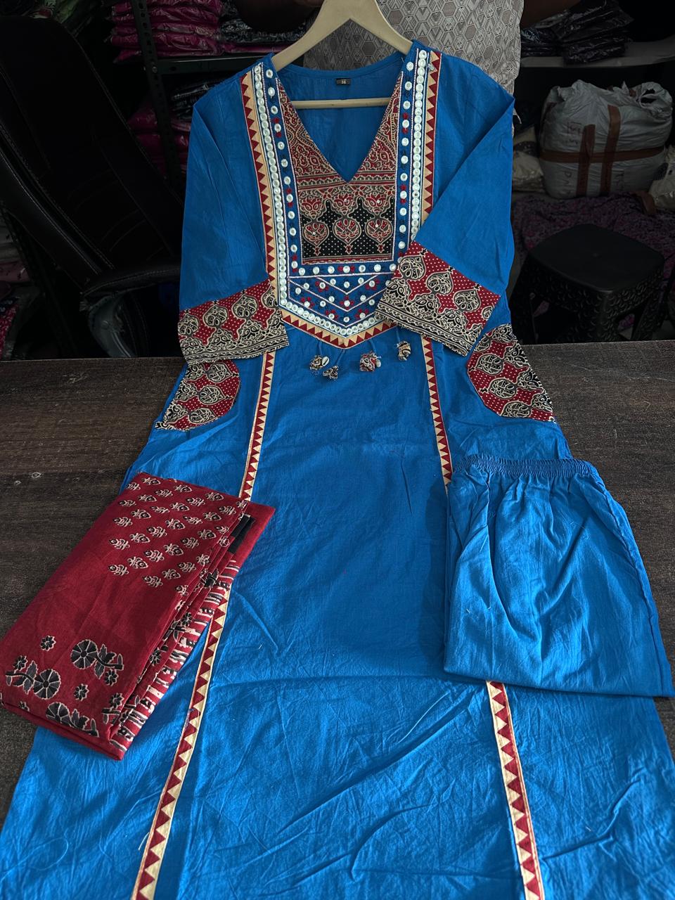 Cotton Readymade Salwar Sets