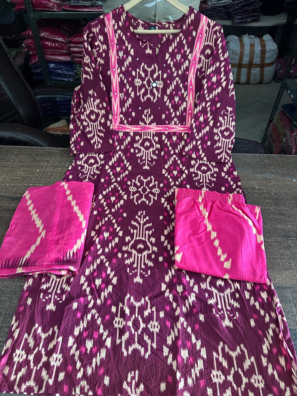 Cotton Readymade Salwar Sets