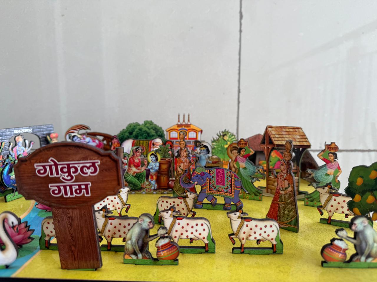 Gokul Village Model in MDF