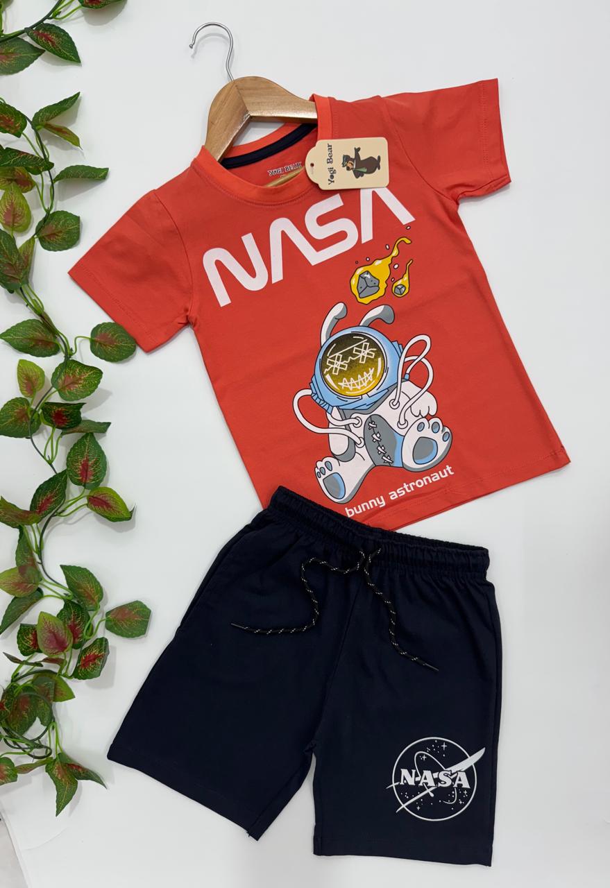 Boys Half Sleeve Cotton T Shirt and Shorts Sets