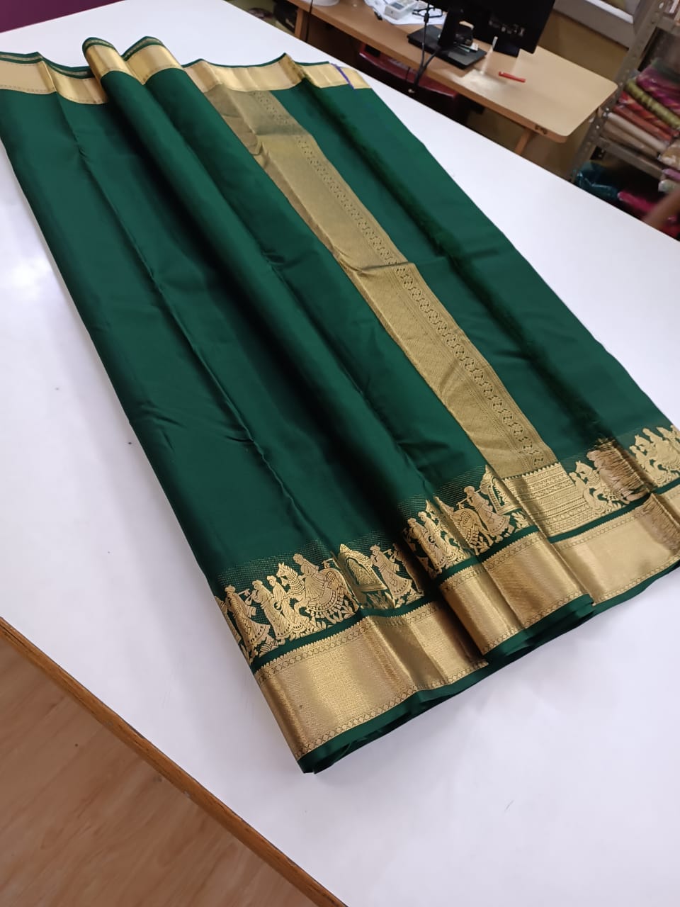 Kalyana Oorvalam Kanchi silk Sarees