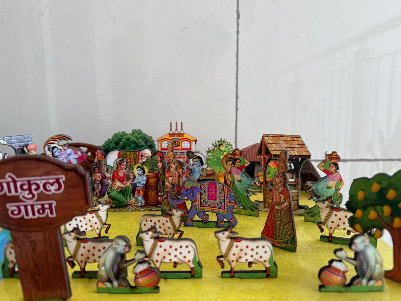 Gokul Village Model in MDF
