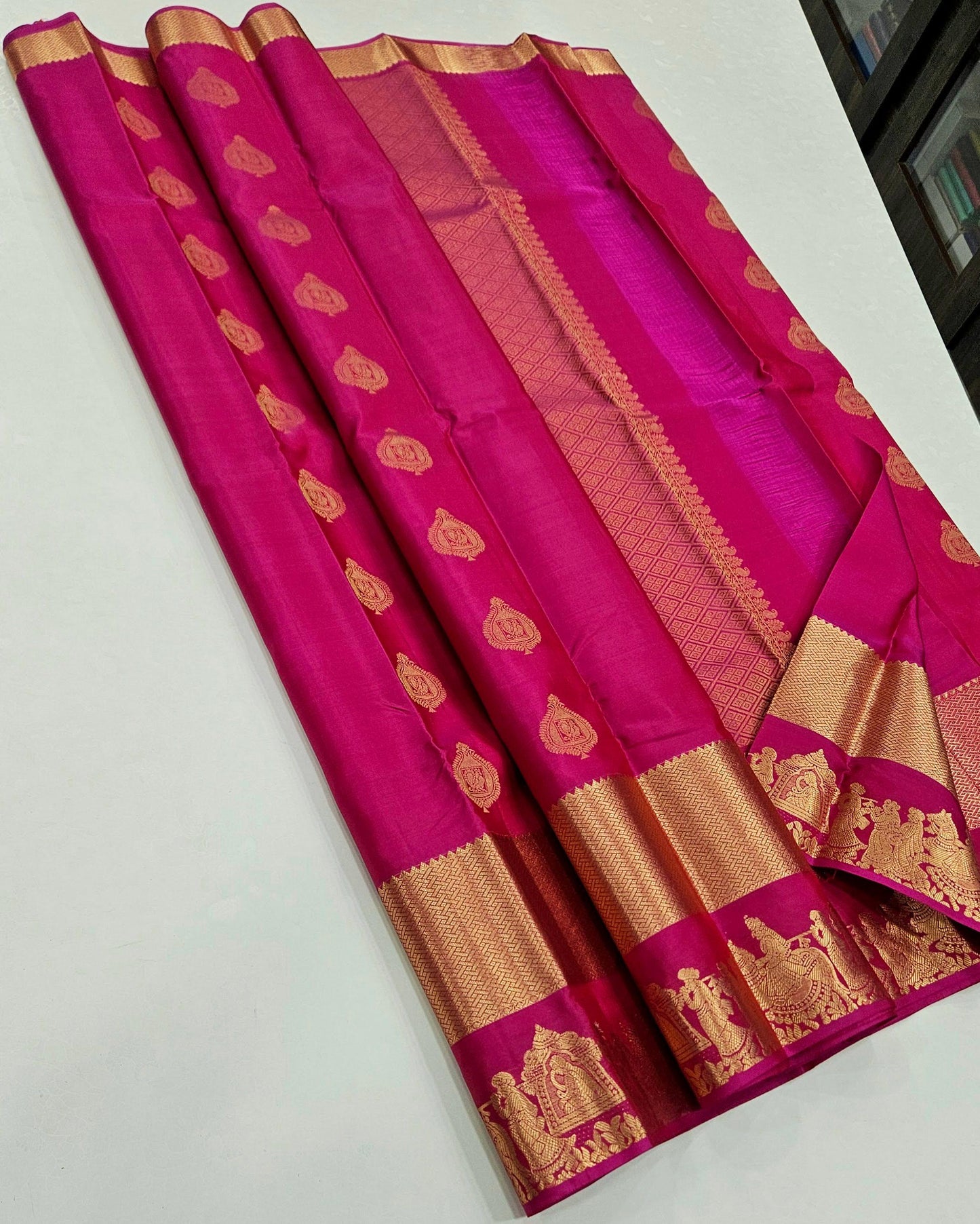 Kalyana Oorvalam Kanchi silk Sarees