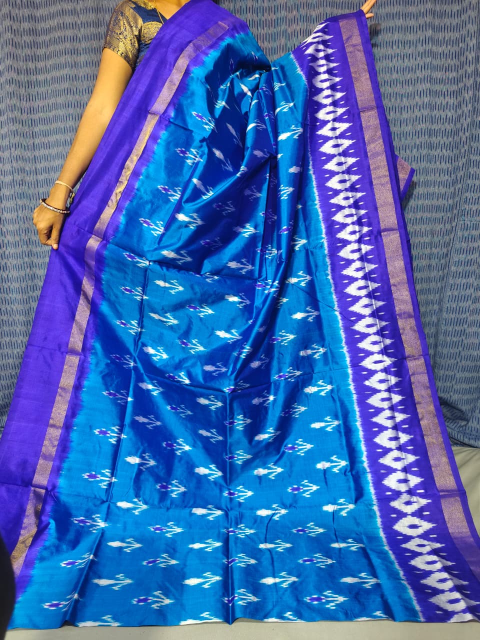 Ikkat Silk Sarees