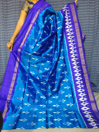 Ikkat Silk Sarees