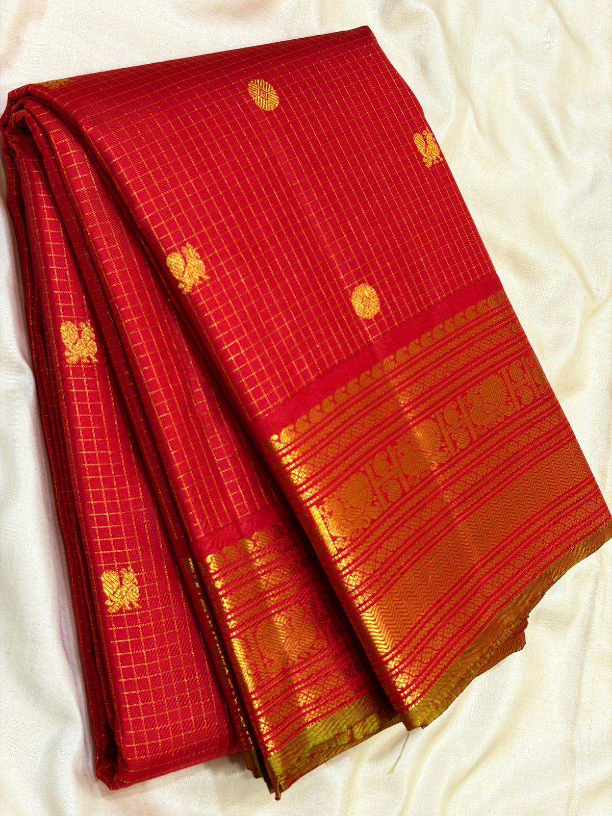 Kanchi Pure Silk Saree 2g Jari