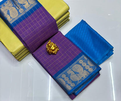 Kanchi Sungudi Cotton Sarees