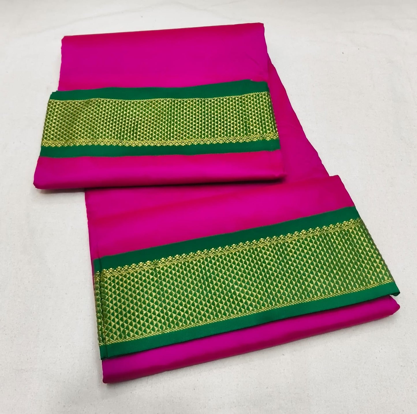Madisar 9 yards Semi Silk Sarees