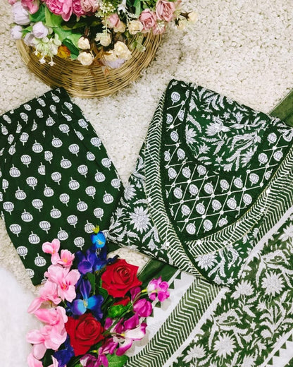 Rayon Embroidery Anarkali Kurti Sets