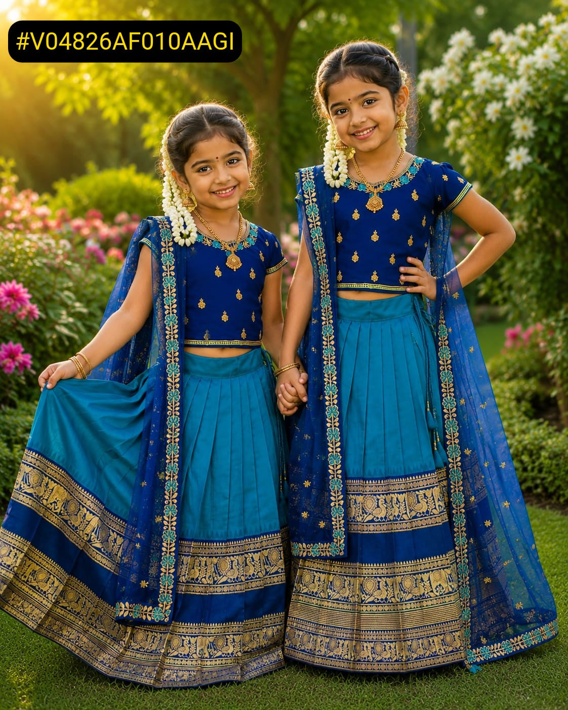 Kids Traditional Readymade Lehanghas