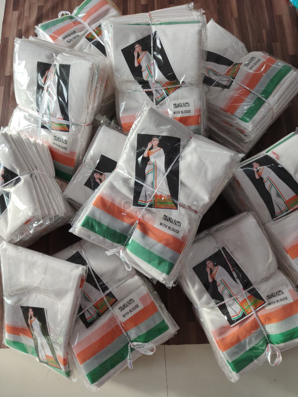 Tiranga cotton sarees