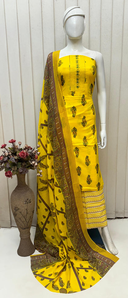 Jaipur Cotton Dress Material