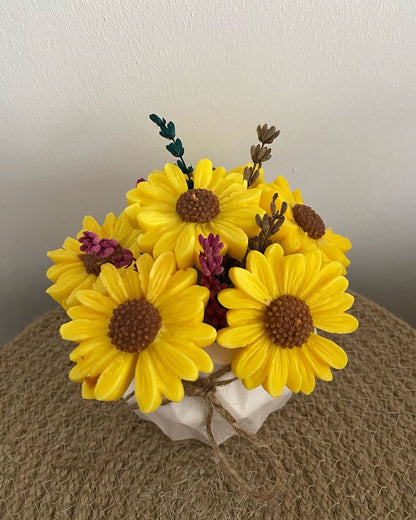 Scented Flower Bouquet Candles