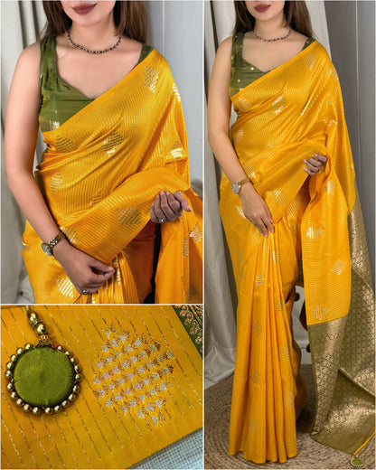 Madhuram Semi Silk Sarees