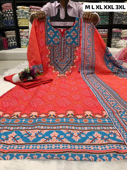 Muslin Readymade Salwar Sets