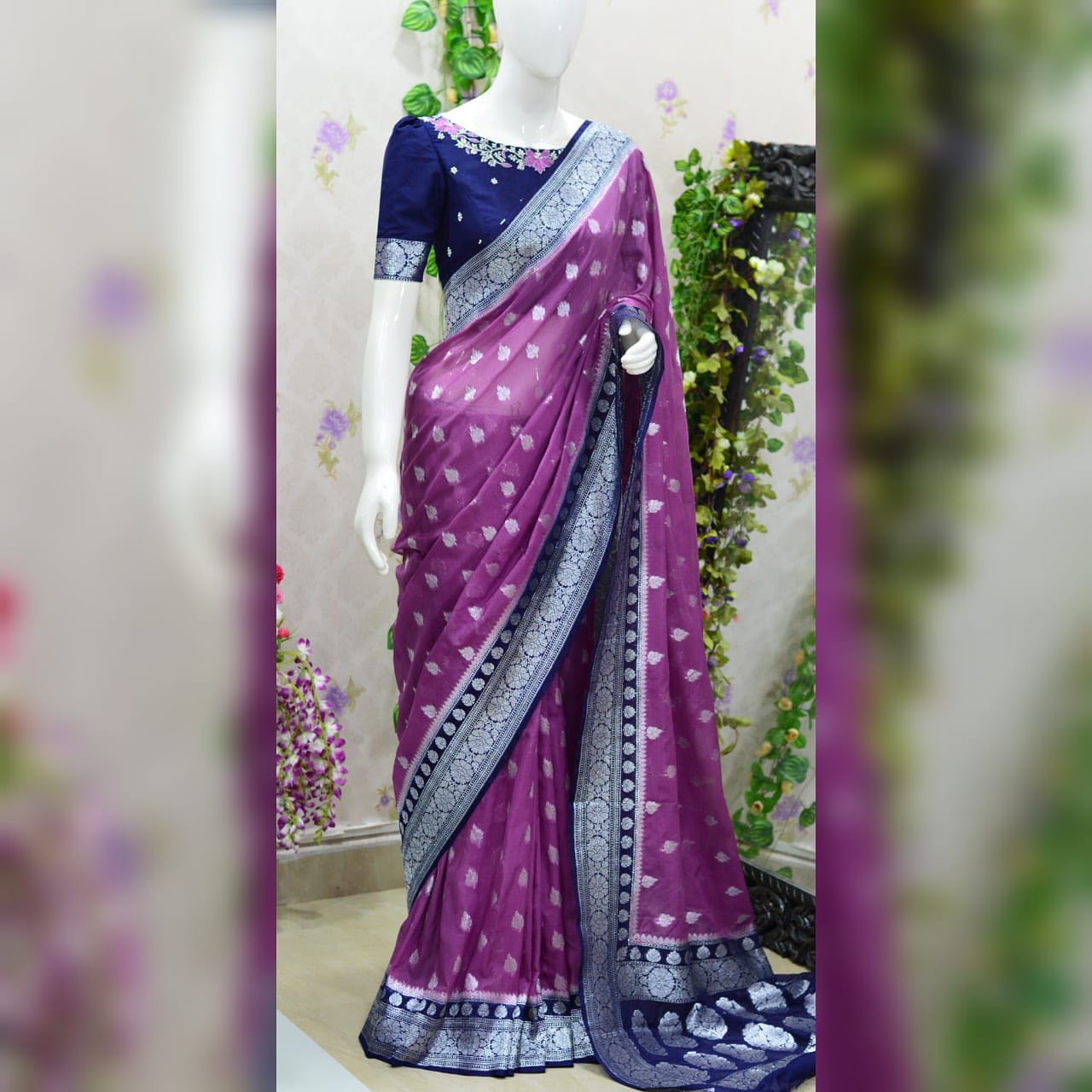 Banarasi Georgette Saree