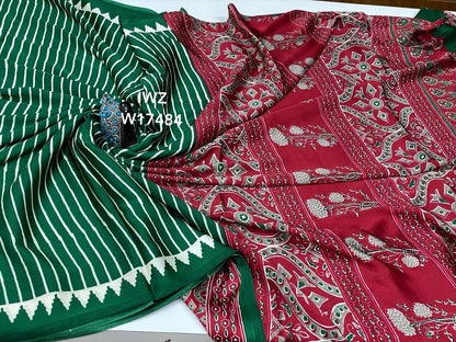 Satin Silk Saree