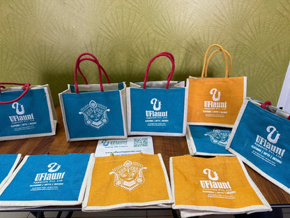 Customized Jute Thamboolam/Gifts Bags