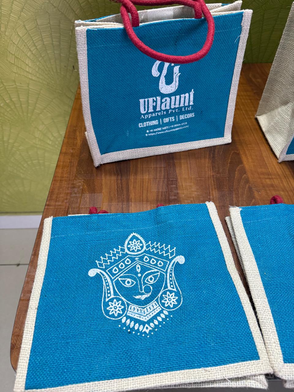 Customized Jute Thamboolam/Gifts Bags