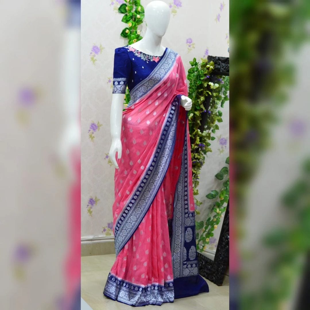 Banarasi Georgette Saree